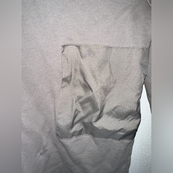 CREWNECK SWEATSHIRT ID CREW ADIDAS GRAY SWEATSHIRT A WITH FUNCTIONAL DETAILS - Picture 5 of 8